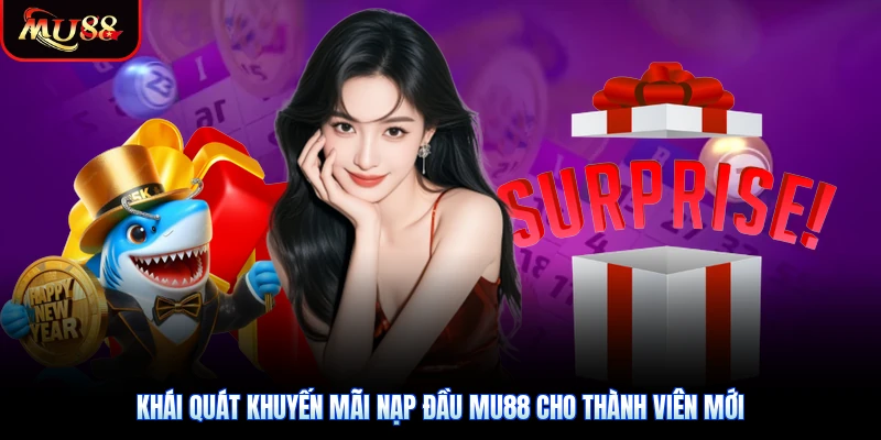 Khái quát khuyến mãi nạp đầu Mu88 cho thành viên mới